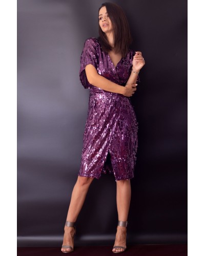 ROCHIE MOV PETRECUTA DIN PAIETE