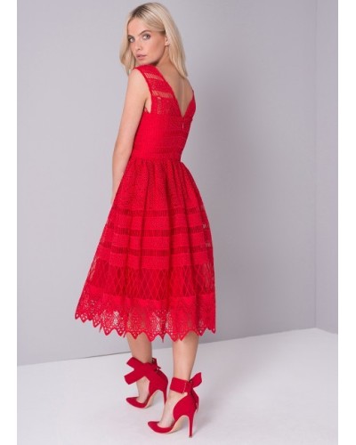 ROCHIE ELEGANTA DANTELA CROSETATA ROSIE