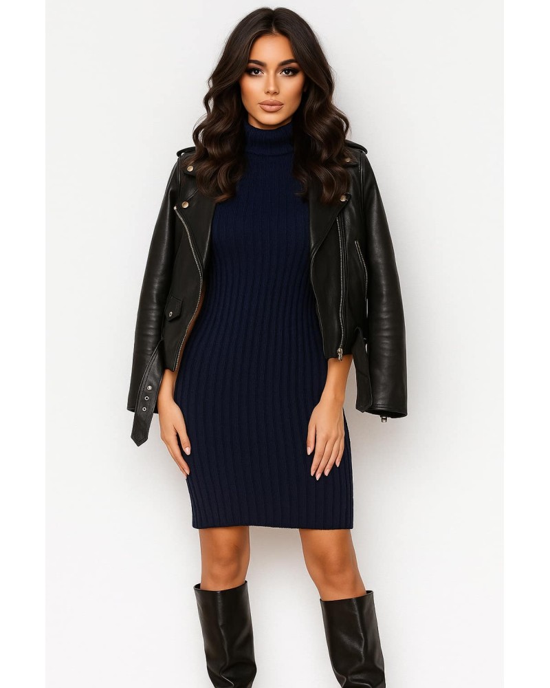 ROCHIE DE ZI ELASTICA BLEUMARIN FARA MANECI