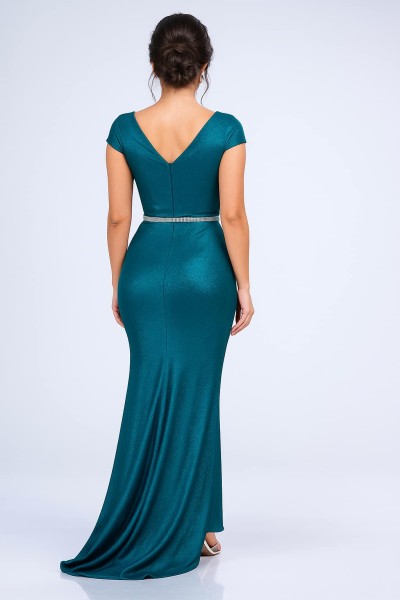 rochie de ocazie, rochie de nasa, rochie de seara, rochie leeganta turqoise