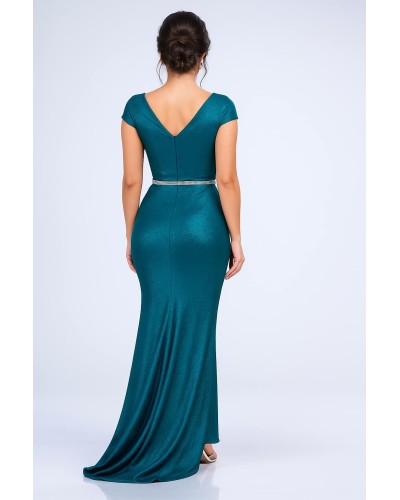 rochie de ocazie, rochie de nasa, rochie de seara, rochie leeganta turqoise
