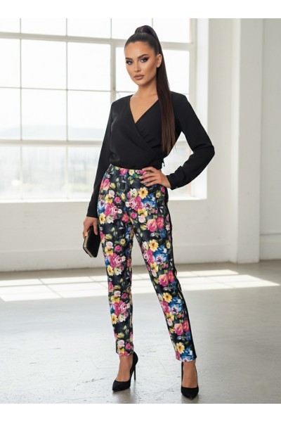 PANTALONI LUNGI IMPRIMEU FLORAL