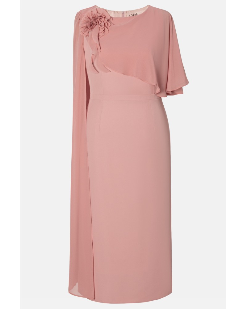 ROCHIE DE NASA DIN VOAL DE ZI, ROCHIE DE SOACRA MARIMI MARI, ROCHIE DIN VOAL ELEGANTA MARIMI MARI, ROCHIE MIDI SOACRA