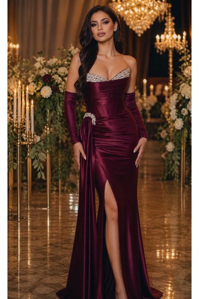rochie lunga de ocazie, rochie de nasa sirena, rochie bal/banchet/majorat, rochie lunga eleganta nunta
