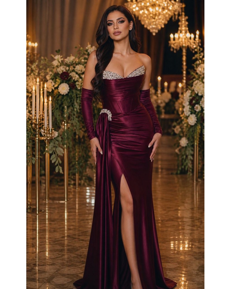 rochie lunga de ocazie, rochie de nasa sirena, rochie bal/banchet/majorat, rochie lunga eleganta nunta